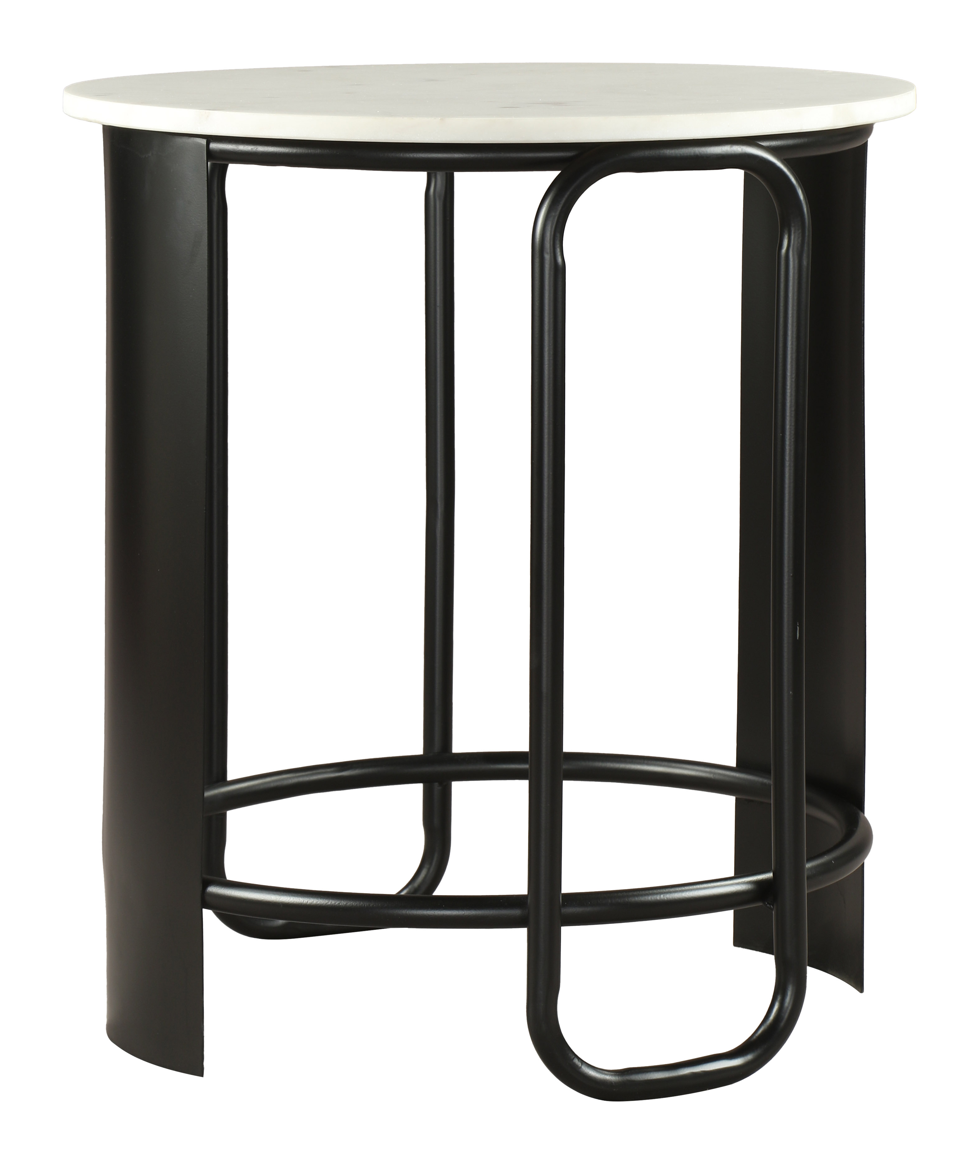 Obel Side Table White & Black product image