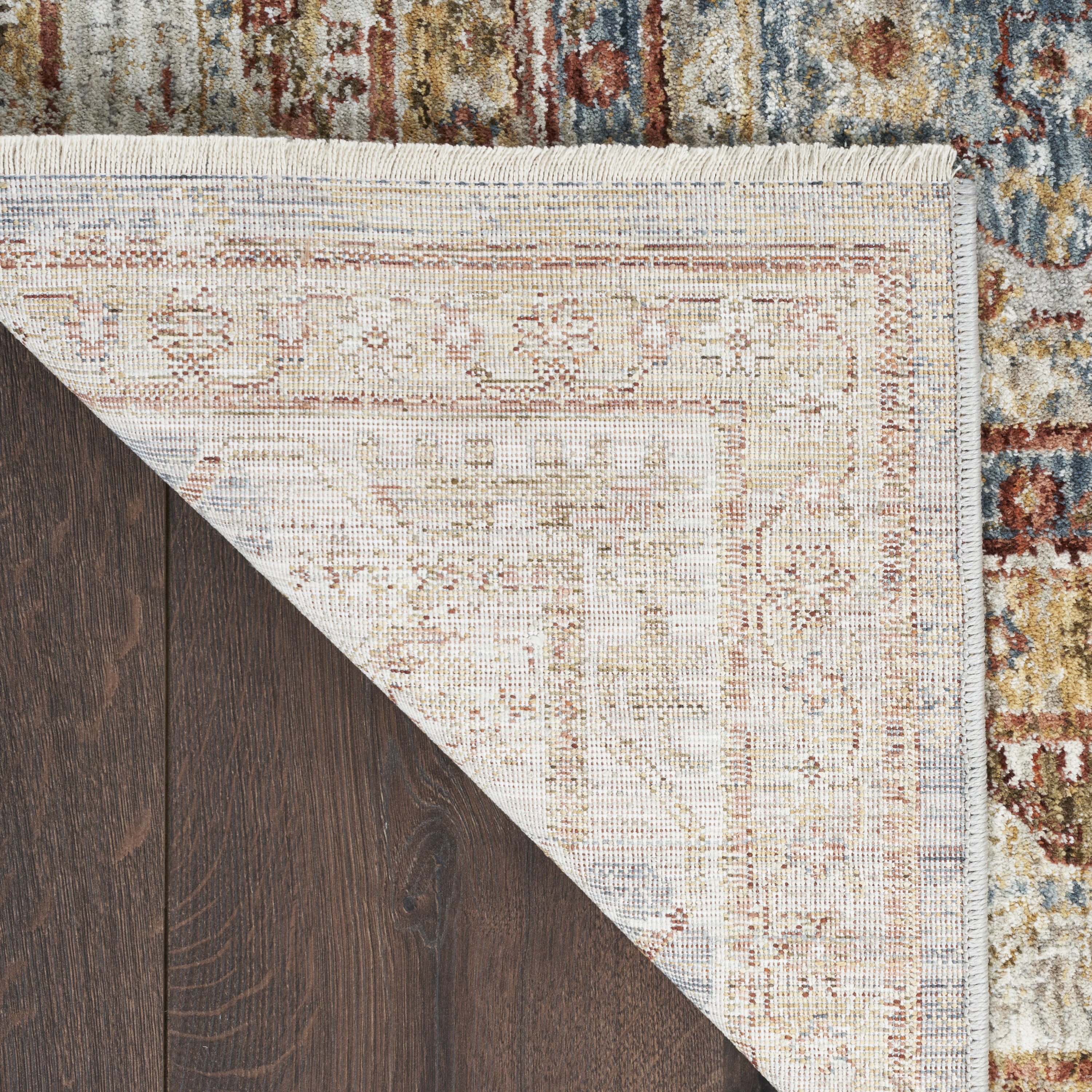 Nourison Sahar 9'3" x 12'7" Blue Vintage Indoor Rug