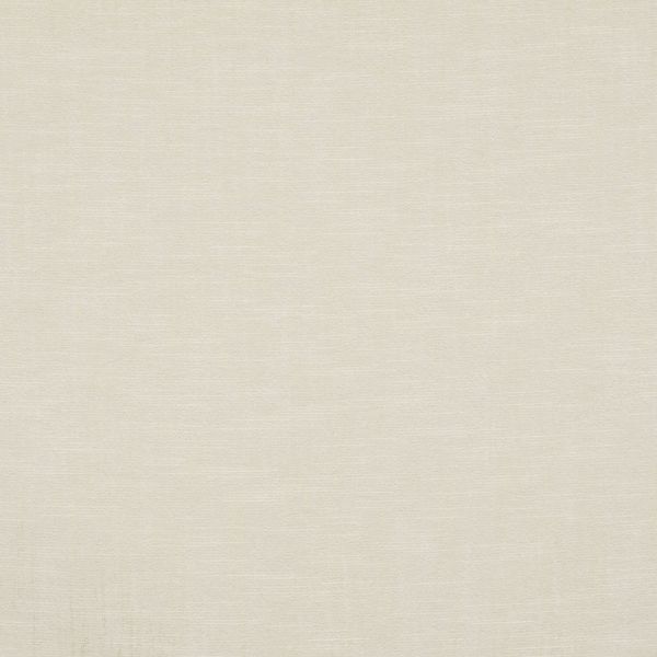 Beige woven fabric panel with subtle horizontal striations — lying flat and taut — fills the frame, evenly lit close-up with neutral, diffuse indoor lighting.