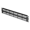 Mini-Com® All Metal Shielded Modular Empty Patch Panels, 2 RU