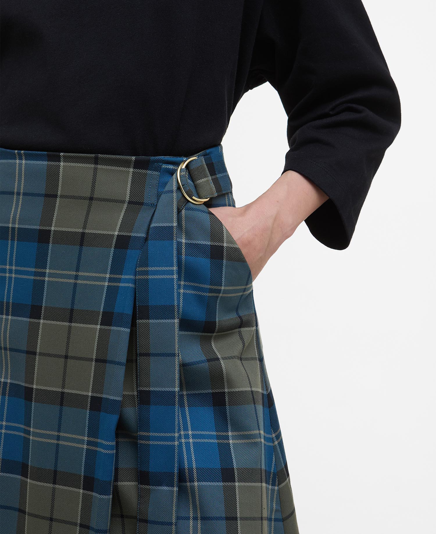 Maxi gonna in tartan Wilma image number 4