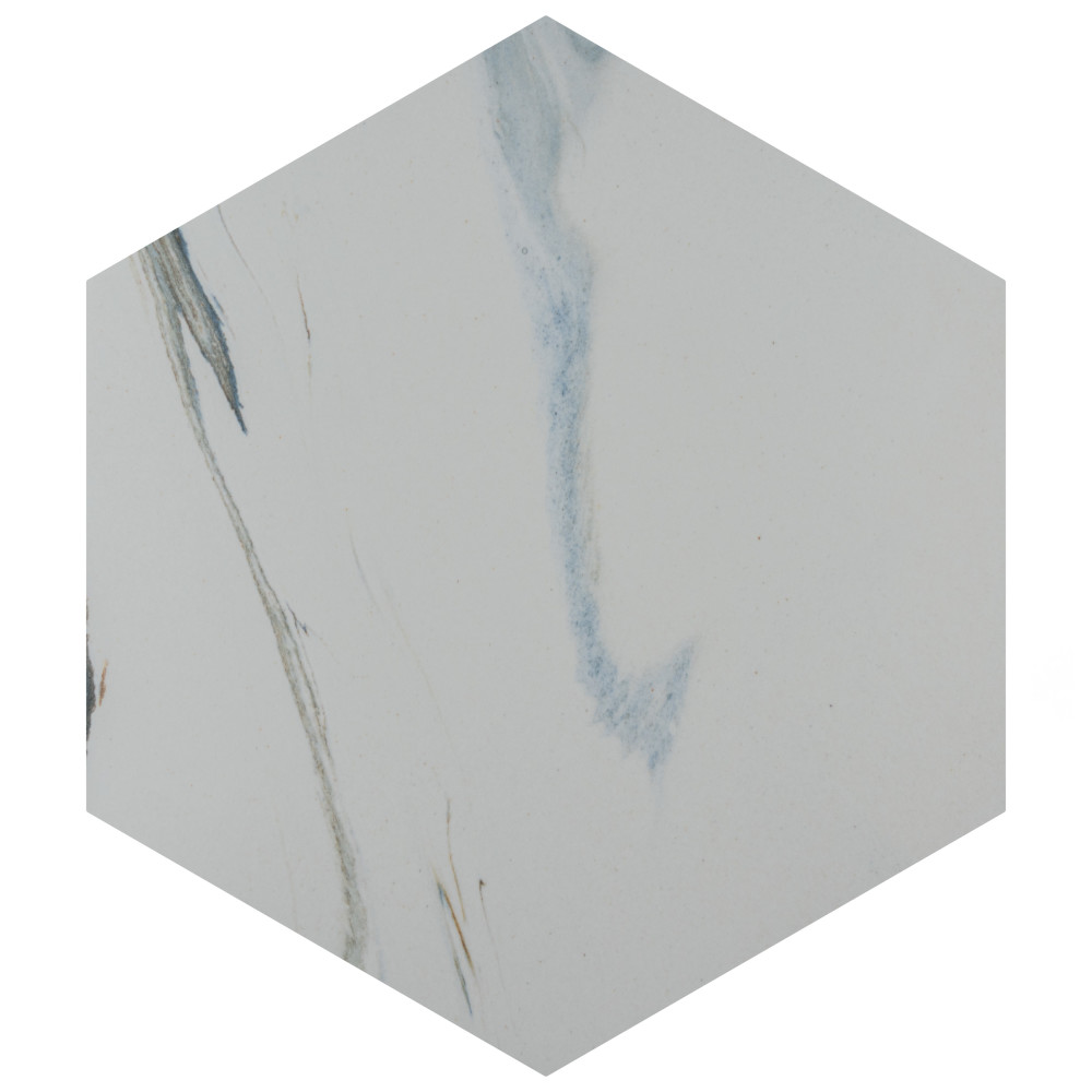 Marmaris Hex Sunset 8.63x9.88 Hexagon Porcelain Floor and Wall Digital Pattern