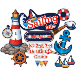 Sailing Into...Bulletin Board Display Set
