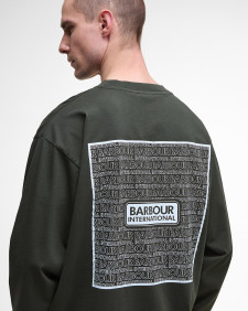 Lever Long-Sleeved T-Shirt Sage