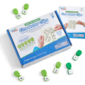 Learn My Numbers Fine Motor Clips