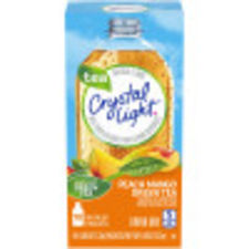 Crystal Light Peach Mango Green Tea Drink Mix, 10 ct On-the-Go-Packets