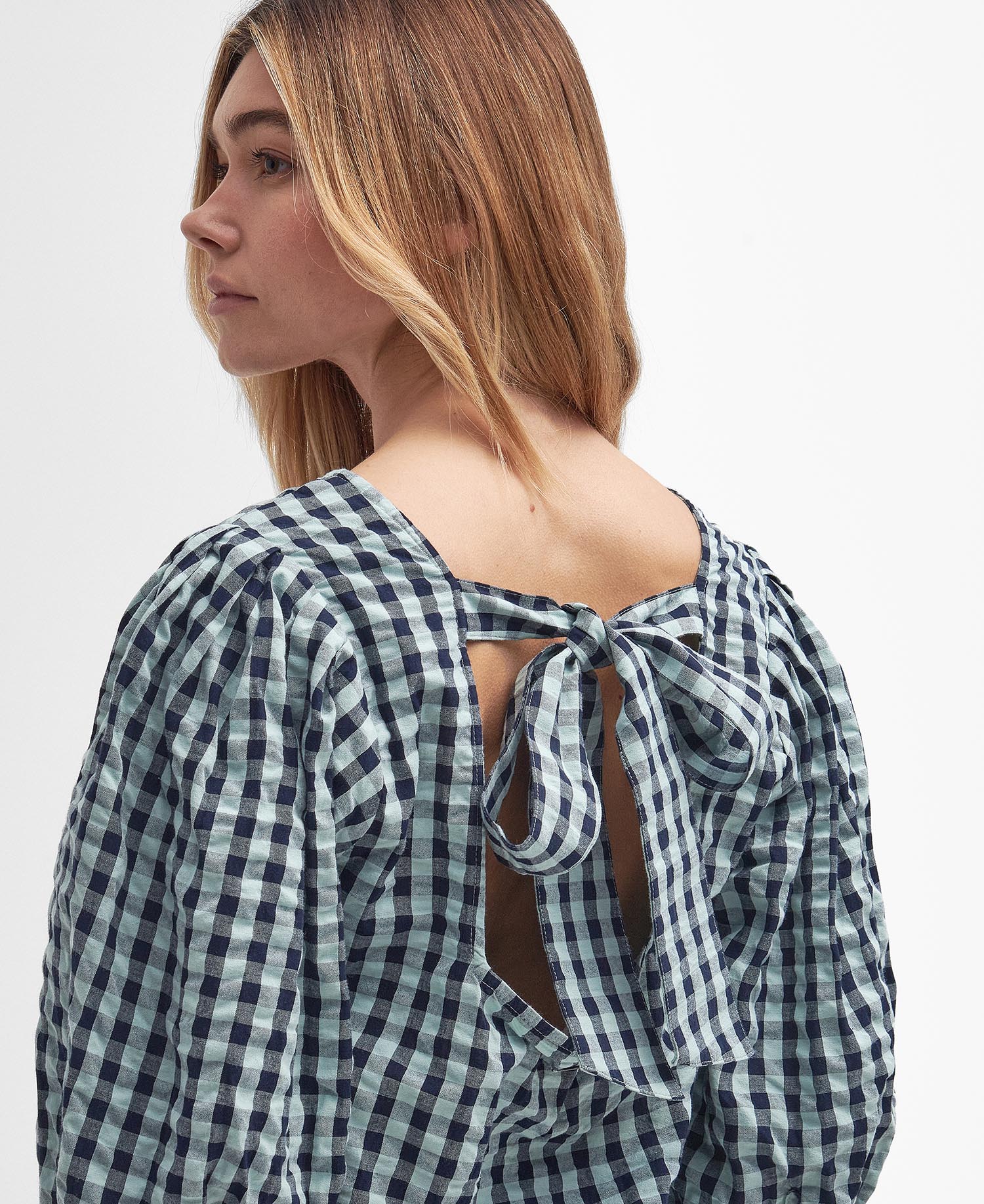 Abigail Gingham Blouse image number 4