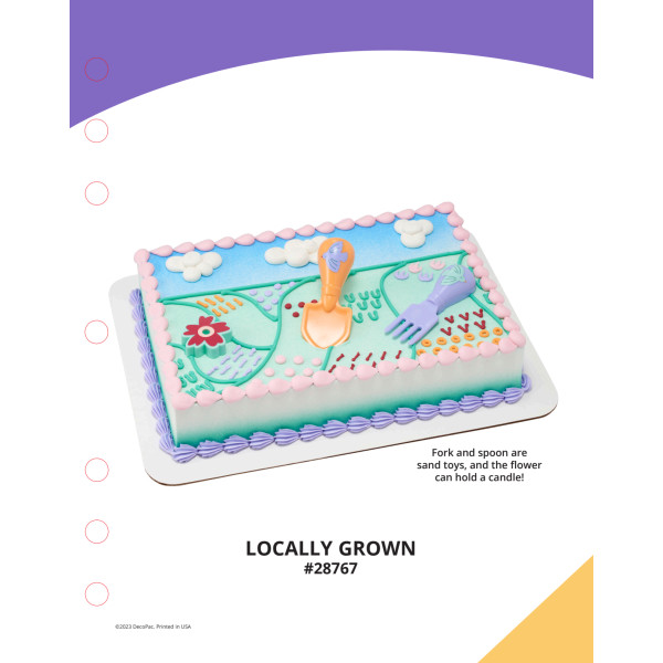 Locally Grown The Magic of Cakes® Icing Only Page