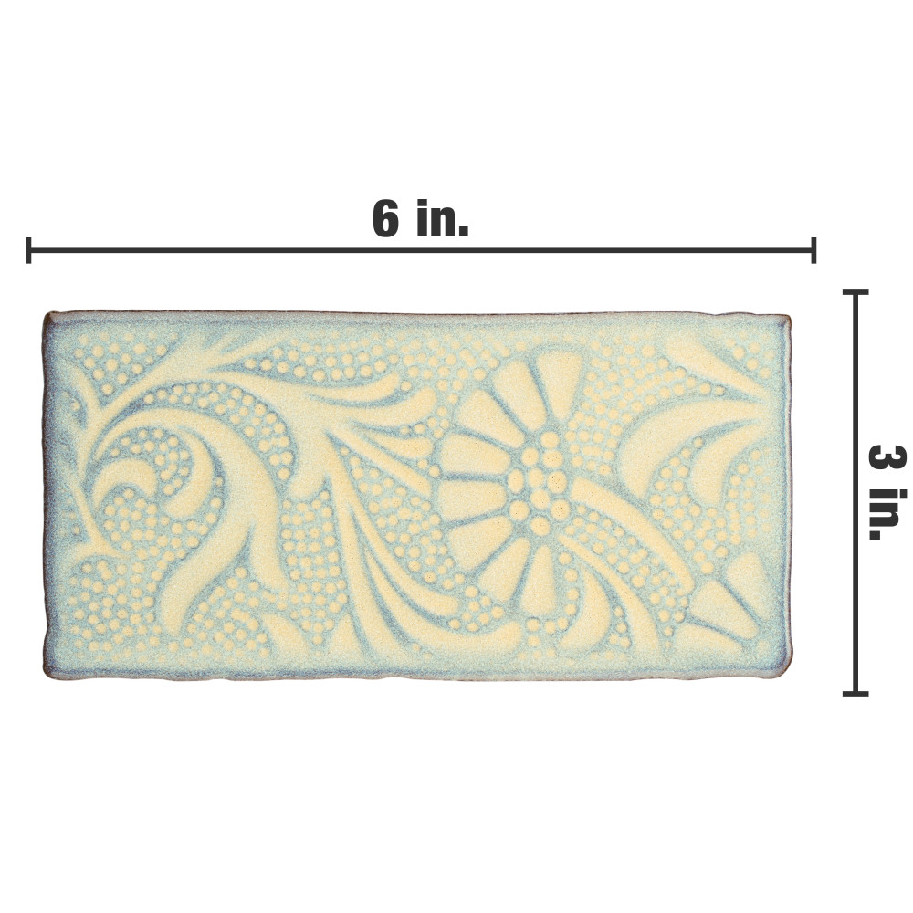 Antic Feelings Pergamon 3 in. x 6 in. Ceramic Wall Tile