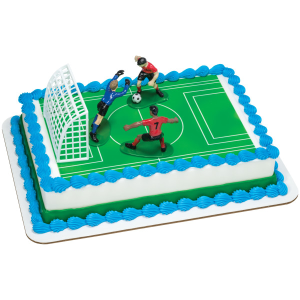 Soccer Kick Off PhotoCake® Edible Image® DecoSet® Background