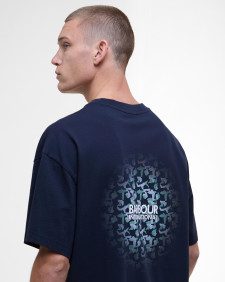 Middleton Oversized Graphic T-Shirt Sapphire Navy