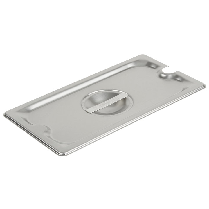 Third-size Super Pan 3® slotted stainless steel cover