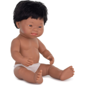 Anatomically Correct 15" Baby Doll, Down Syndrome Hispanic Boy