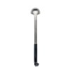 1-ounce heavy-duty stainless steel ladle with black Kool-Touch® handle
