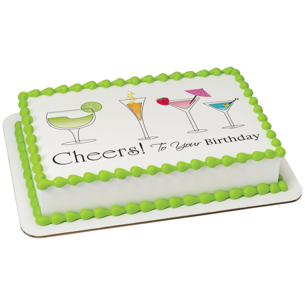Image Cake Birthday Cheers