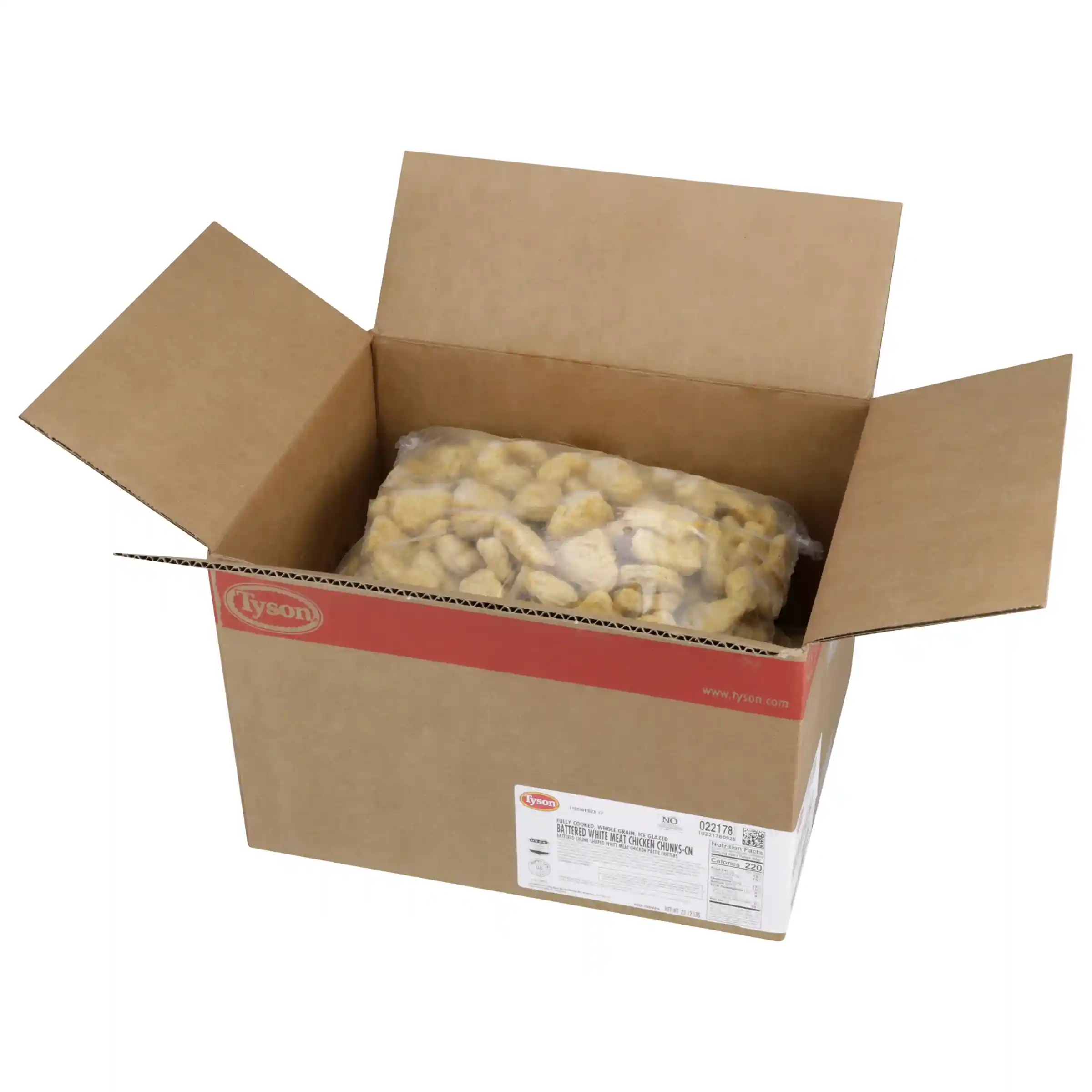 Tyson® Fully Cooked Tempura Whole Grain Battered Chicken Nuggets, CN, 0.75 oz._image_4