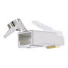 Modular Plugs, RJ-45, Solid, 50 per Package, Data Cords, 0.053 (Dia.) in