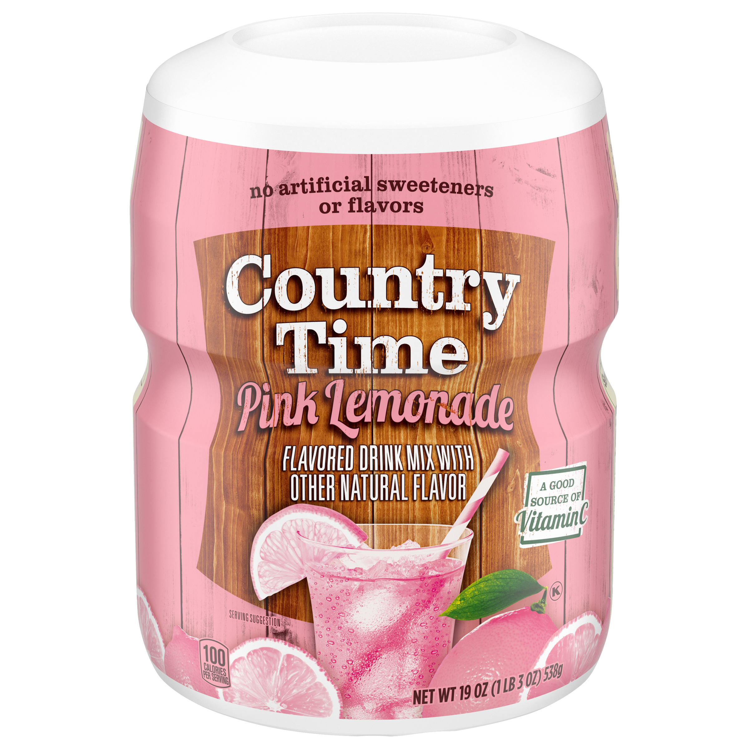 Pink Lemonade Naturally Flavored Powdered Drink Mix