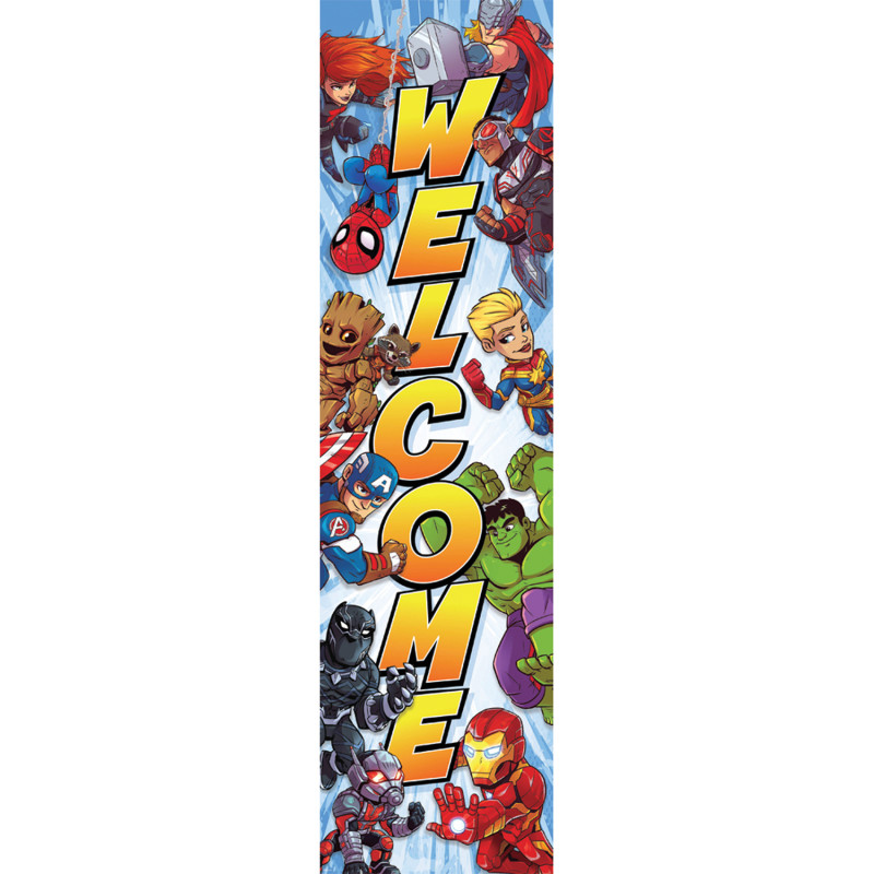 Marvel™ Super Hero Adventure Vertical Banner, 45" x 12"