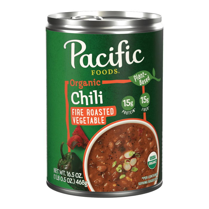 Organic Plant-Based Fire Roasted Vegetable Chili
