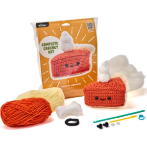 Amigurumi Patty the Pumpkin Pie Crochet Kit