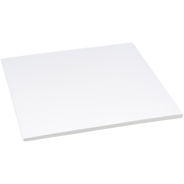 16" Square White Foil Cake Board