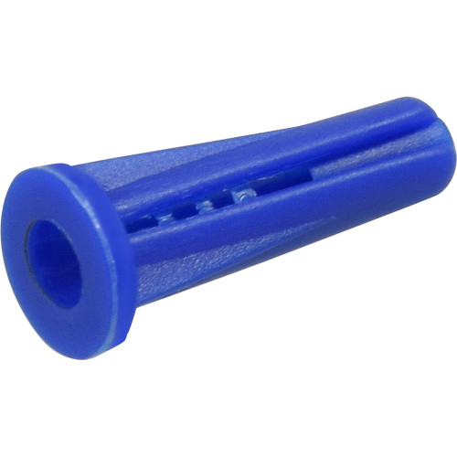 Blue Conical Plastic Anchor Assorted Sizes