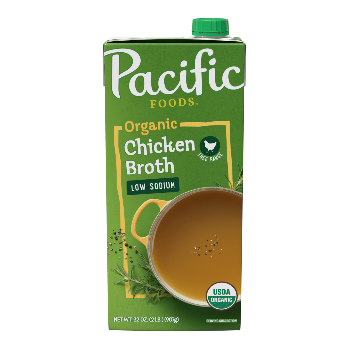 Organic Low Sodium Chicken Broth