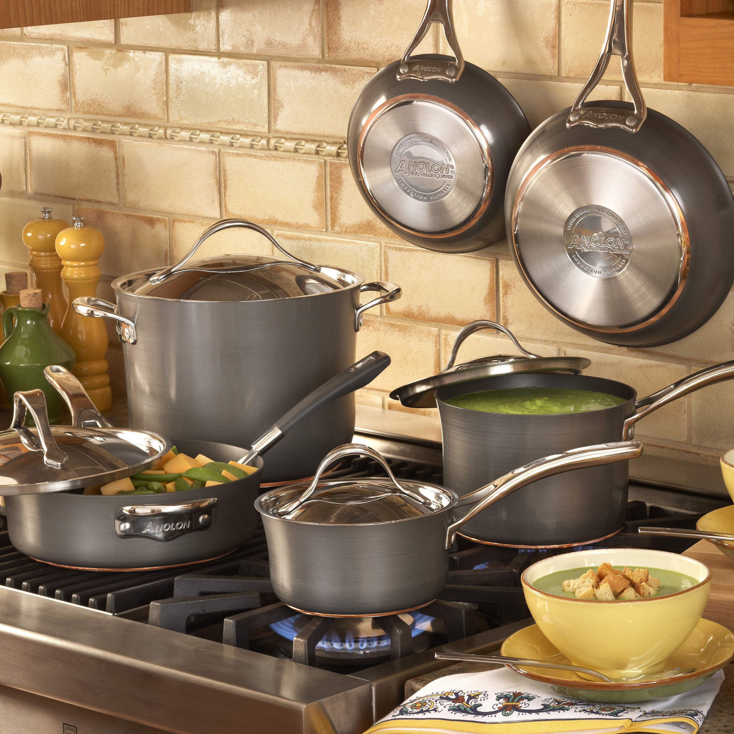 Anolon Anolon 2Qt. Saucepan with Lid eBay