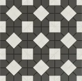 Tesserae B&W Plus 11×11 Suit Field Tile