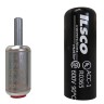 ClearChoice® ACM Series Compression Adaptor Aluminum #6 AWG 0.22 in. Plug Tan 2.69 L x 0.78 W x 0.78 in. H