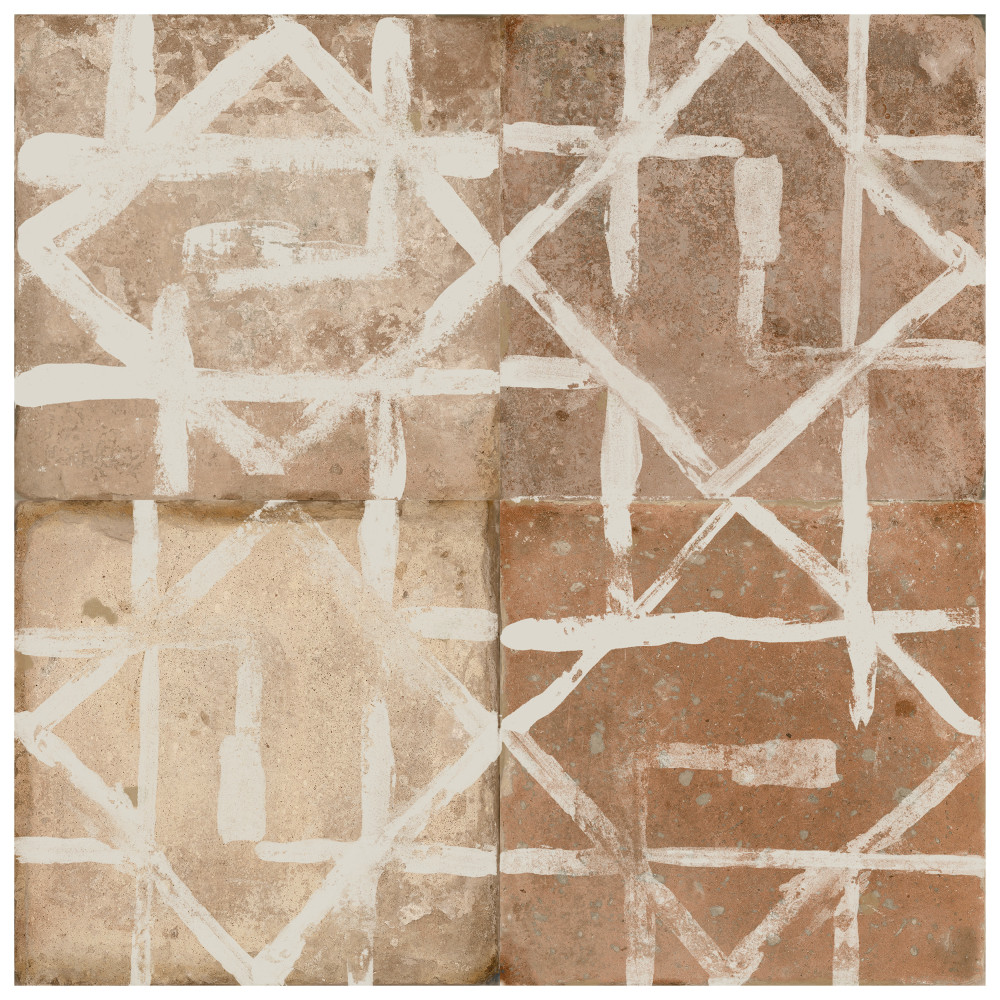 Kings Alora Décor 17-5/8 in. x 17-5/8 in. Ceramic Floor and Wall Tile