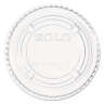 Solo, Ultra Clear™ Soufflés PET Portion Container Lids, Fits 1.5 oz to 2.5 oz Cups, Clear