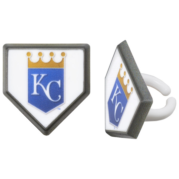MLB® Home Plate Team Logo Cupcake Rings