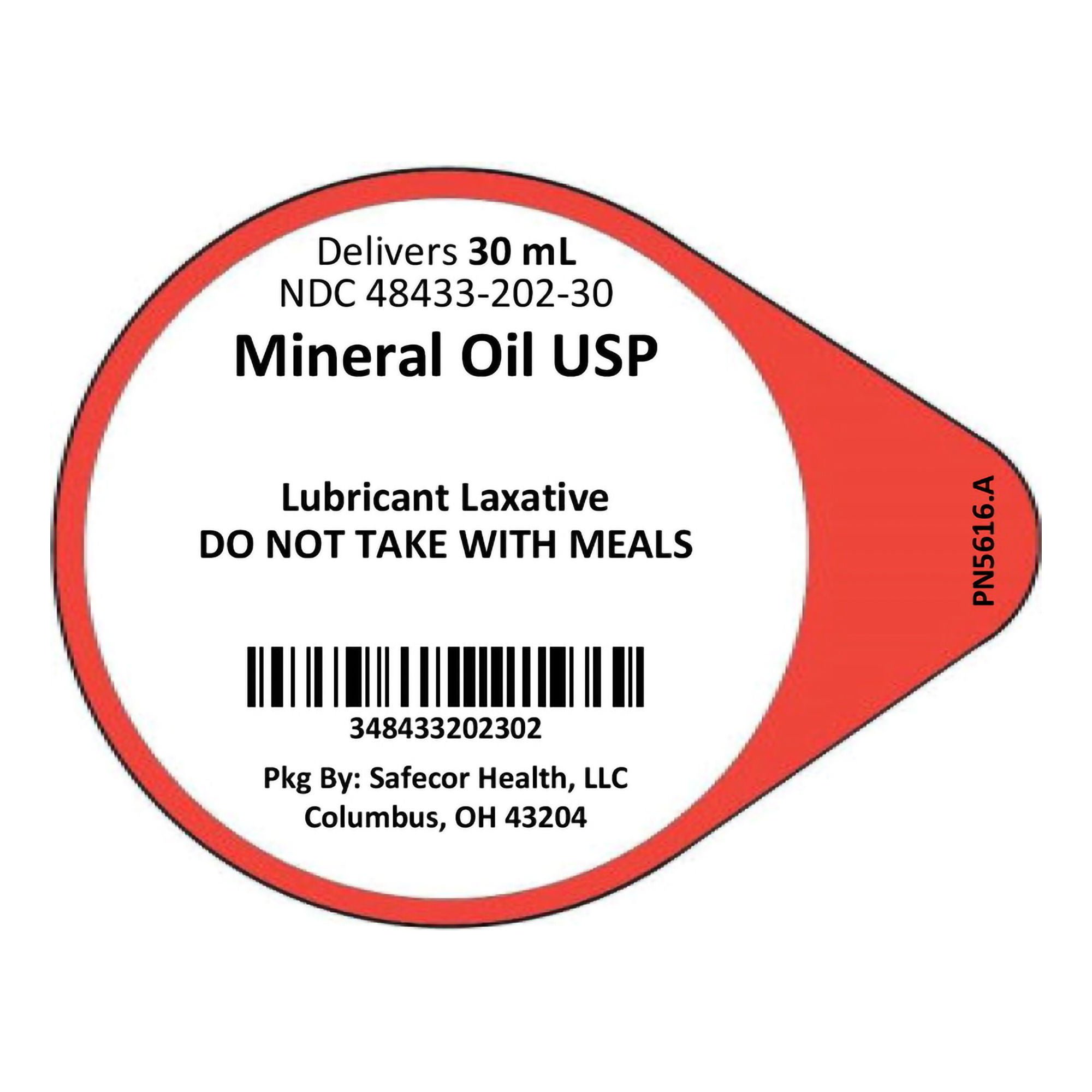 Safecor Health Mineral Oil USP, 30 mL Unit Dose Cup