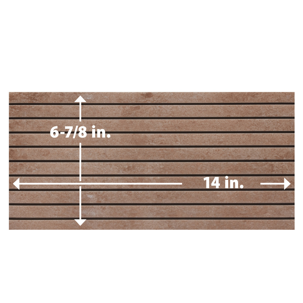 Americana Boston Strata North 6-7/8 in. x 14 in. Porcelain Floor and Wall Tile