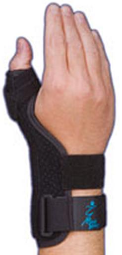 Medical Specialties THUMB SUPPORT, BLK 7 /12"