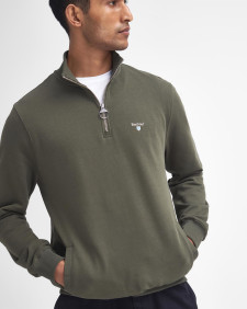 Beckhill Half-Zip Sweatshirt Mid Olive