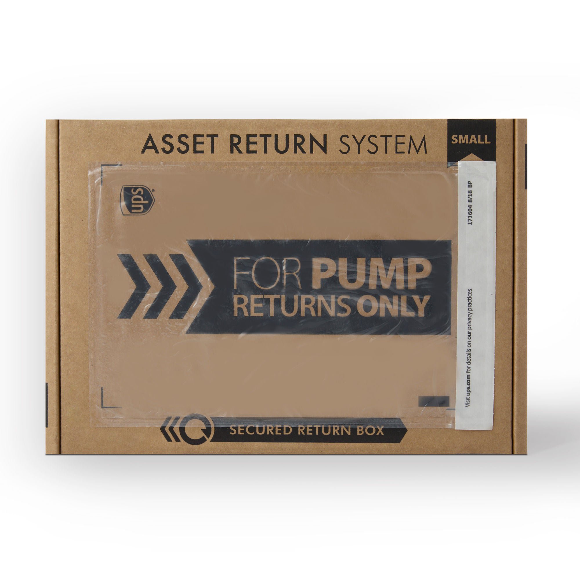 Sharps Compliance Pump Return Box, Small