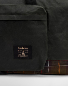 Field Waxed Holdall Sage/Classic