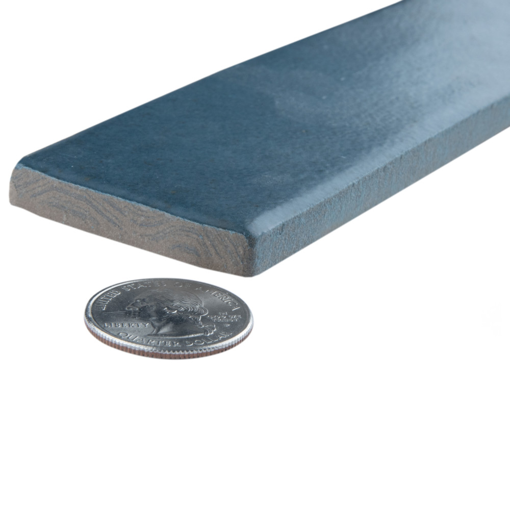 Phoenix Blue 1-7/8 in. x 17-3/4 in. Porcelain Floor and Wall Tile