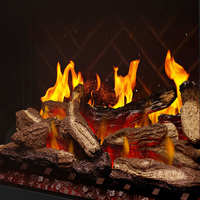 Flammes à plusieurs niveaux