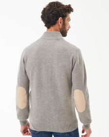 Maglione con zip Patch 