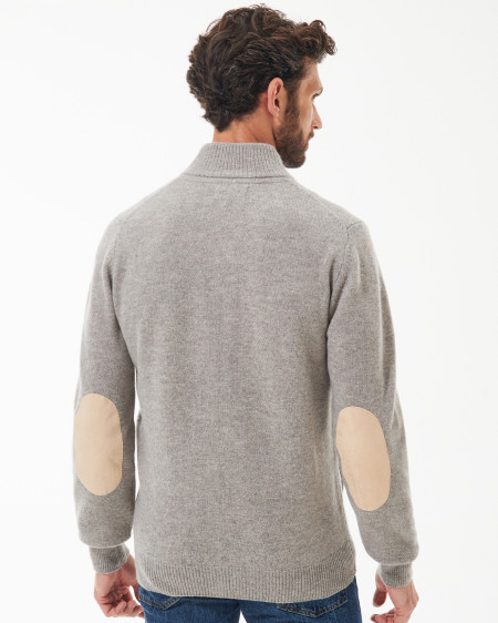 Maglione con zip Patch