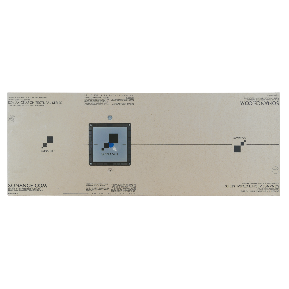 THIN-LINE 1/2" SQUARE GYPSUM MOUNTING PLATFORM FOR BPS6 THIN-LINE BANDPASS SUBWOOFER (1 EACH)