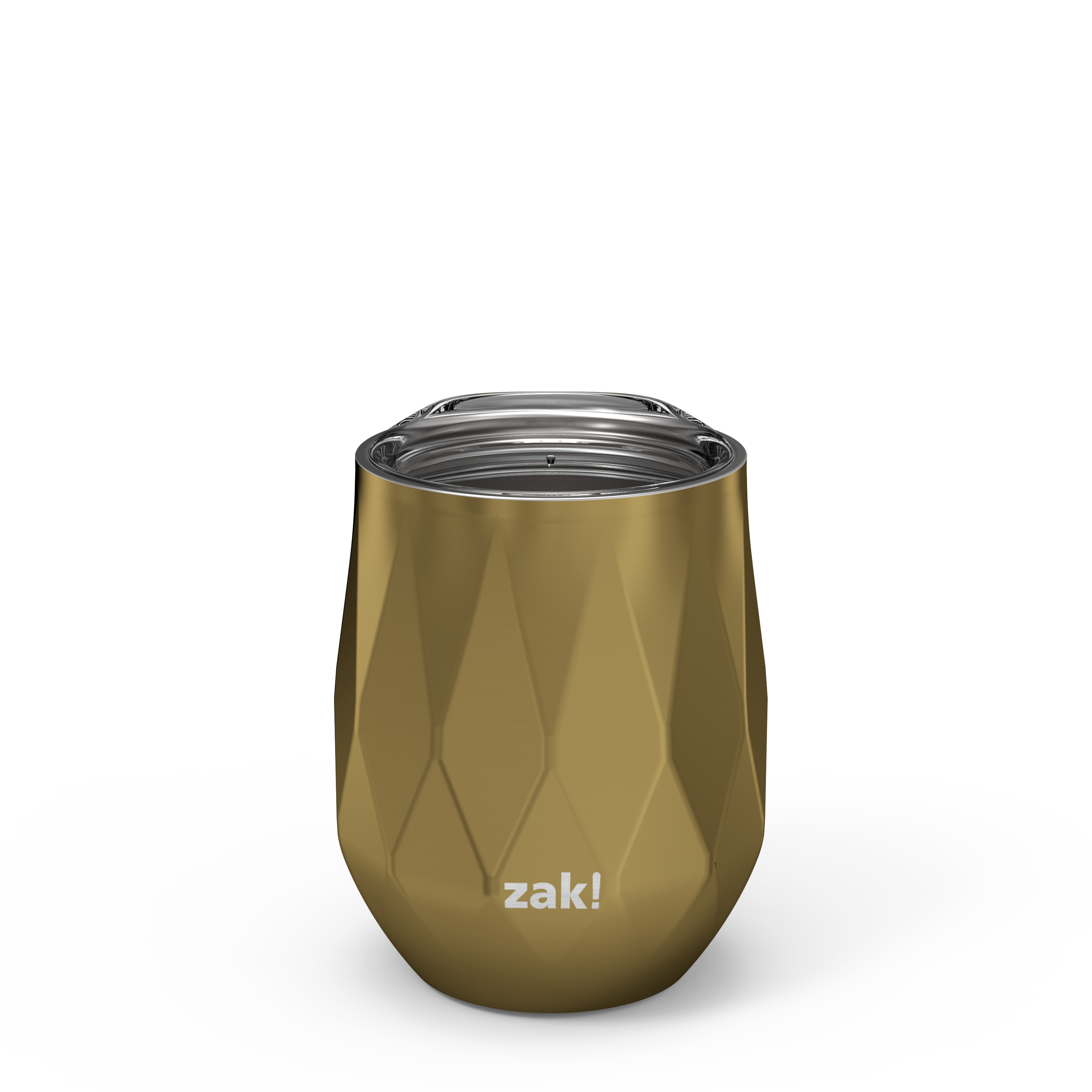 Fractal 11 ounce Vacuum Insulated Stainless Steel Tumbler, Light Gold