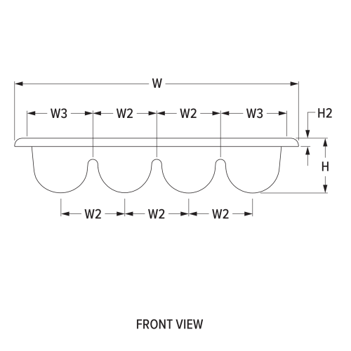 Engineering front view