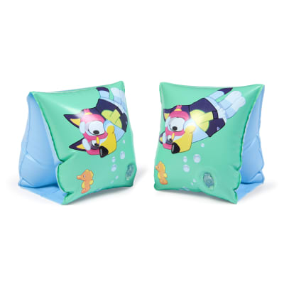 SwimWays Bluey Soft Swimmies, Kids Water Wings, Personal Flotation Device for Swim Training, Kids Swimming Aid, Bluey Pool Toys & Safety Gear for Ages 3-5 Years Old