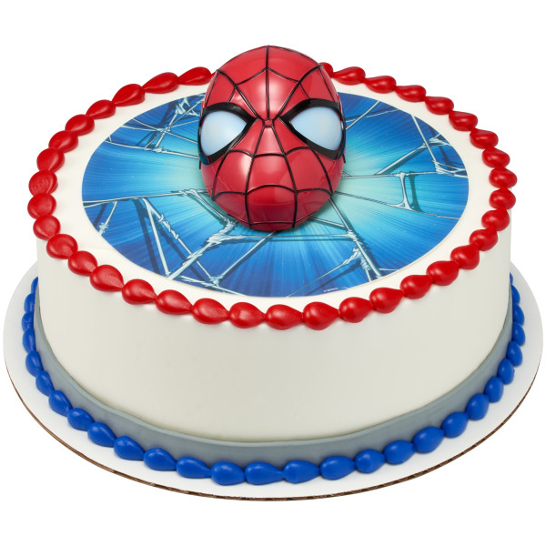 Marvel's Spider-Man™ Ultimate Light Up Eyes PhotoCake® Edible Image® DecoSet® Background