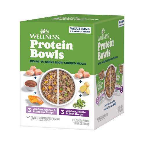 Wellness Protein Bowls Chicken Value Pack Product